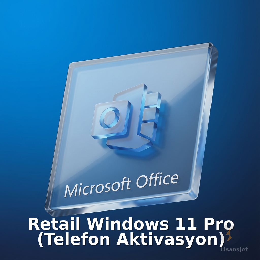 Retail Windows 11 Pro (Telefon Aktivasyon)