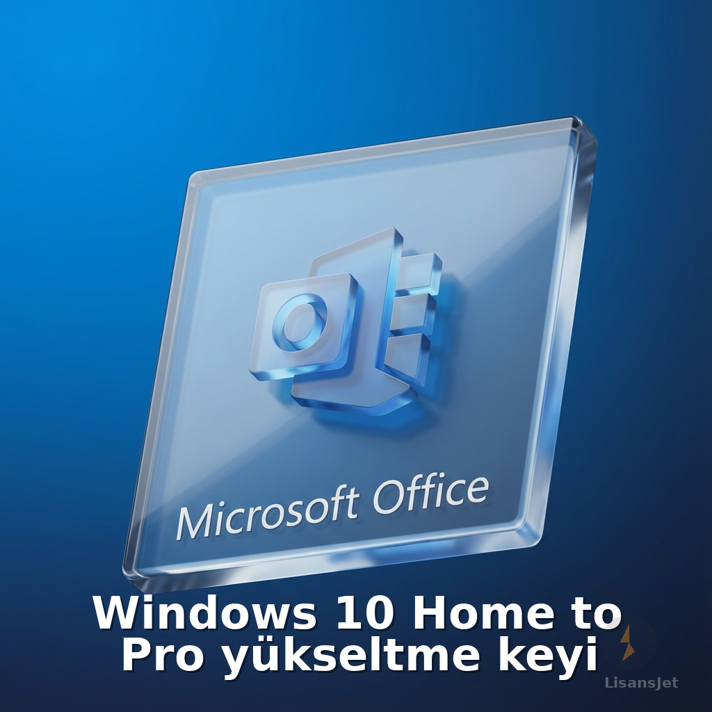 Windows 10 Home to Pro yükseltme keyi